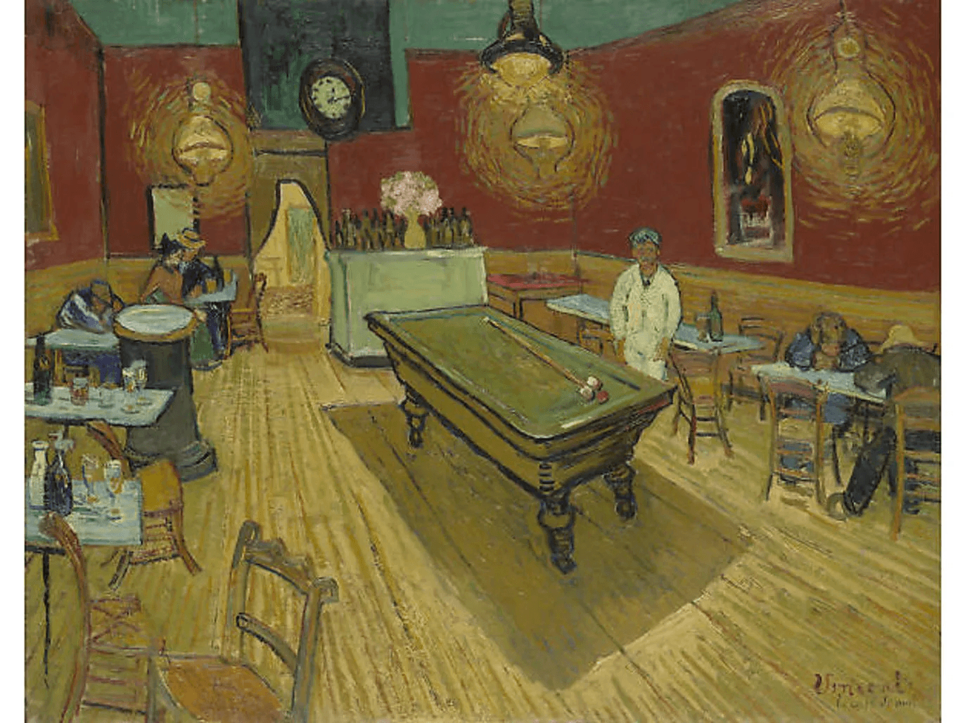 The Night Café, 1888